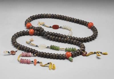 图片[3]-Lacquer prayer beads, Qing dynasty, 19th c., probably a Tibetan work-China Archive